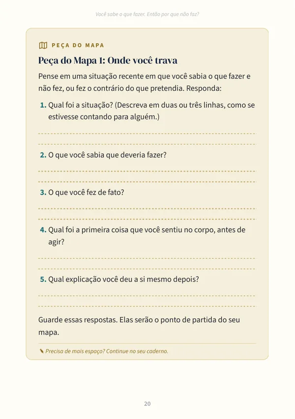 Página do e-book: Uma Peça do Mapa